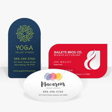 Die Cut Business Cards
